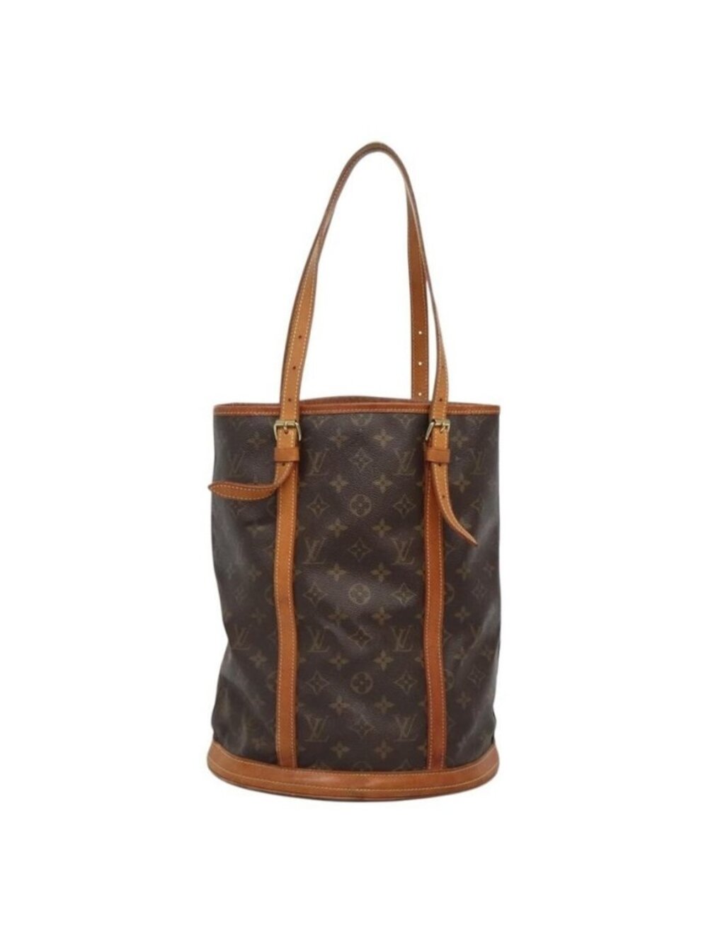 Authentic LOUIS VUITTON Monogram Bucket GM Shoulder Bag M42236 LV - Picture 9 of 16